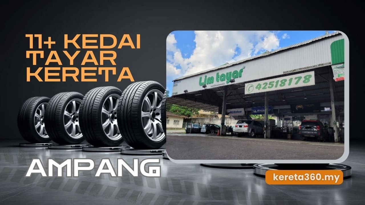 Kedai Tayar Kereta di Ampang