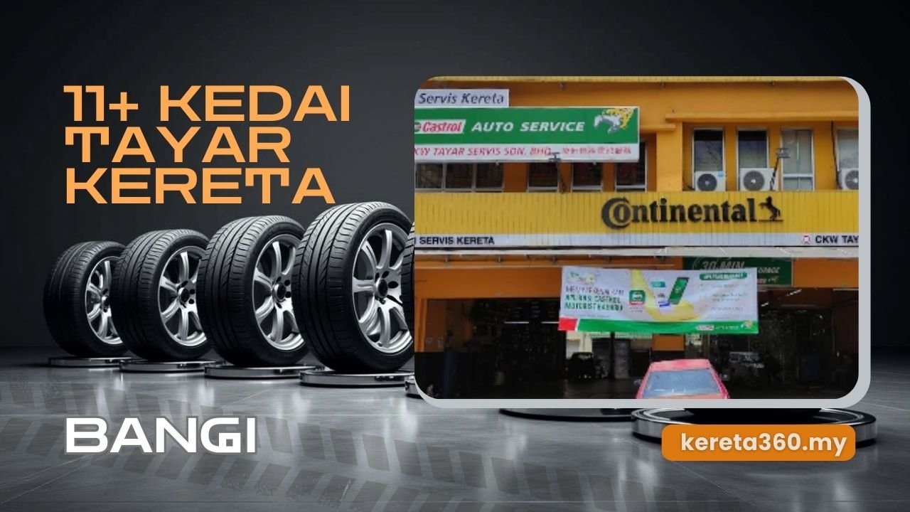 Kedai Tayar Kereta di Bangi