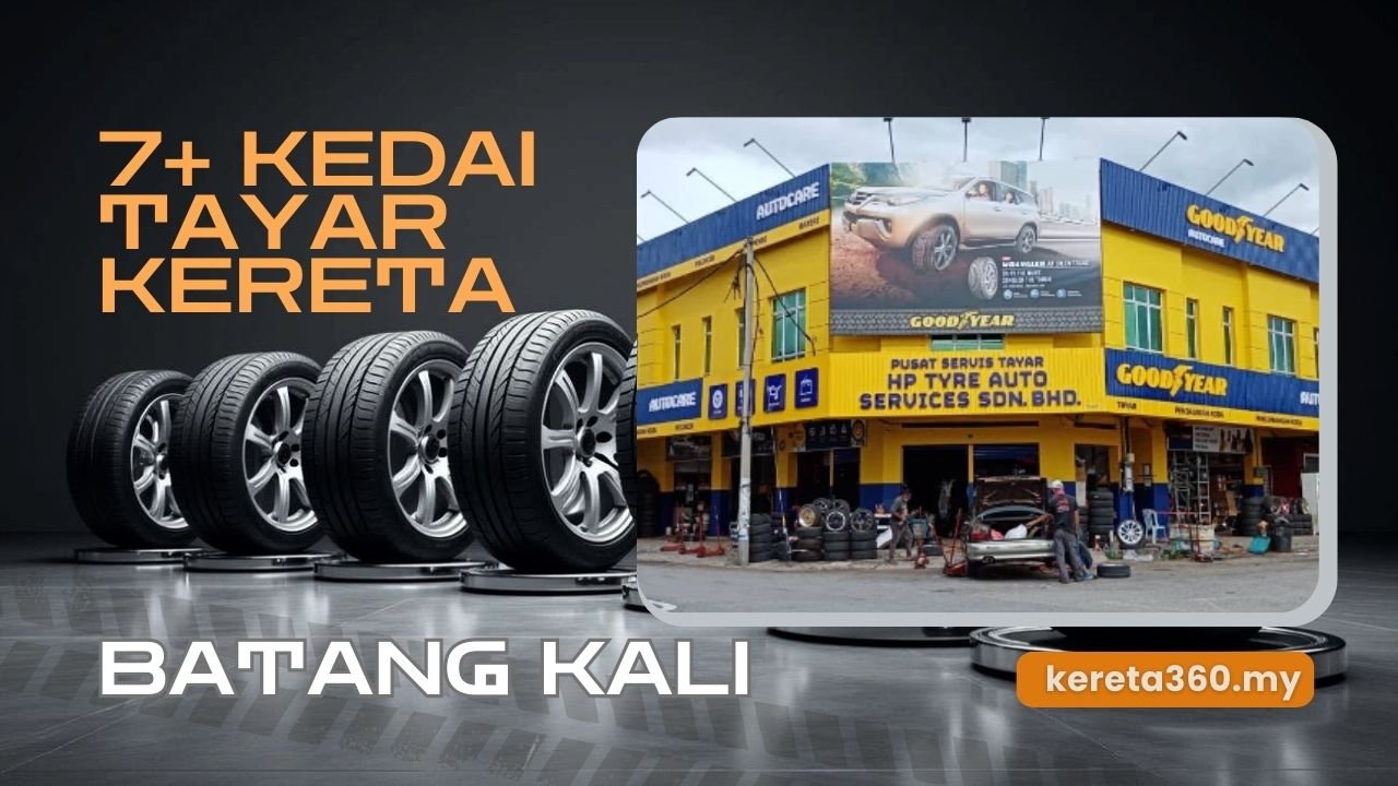 Kedai Tayar Kereta di Batang Kali