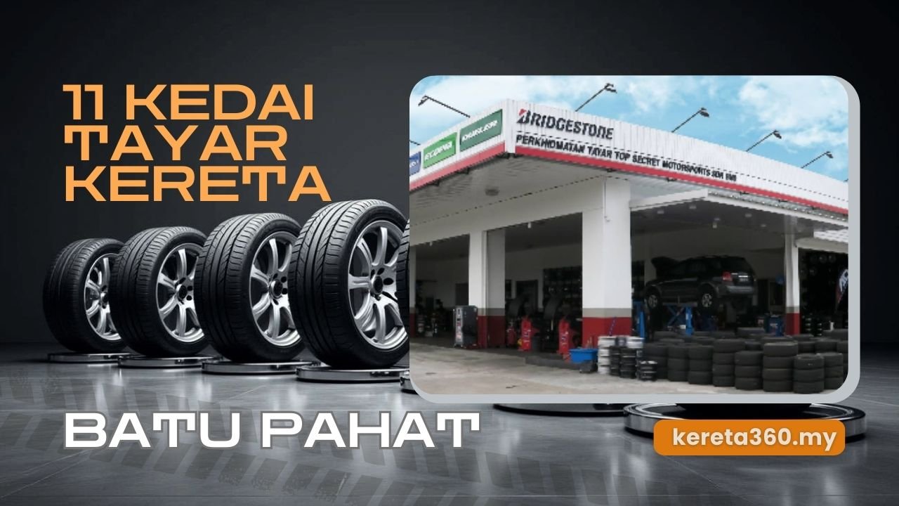 Kedai Tayar Kereta di Batu Pahat