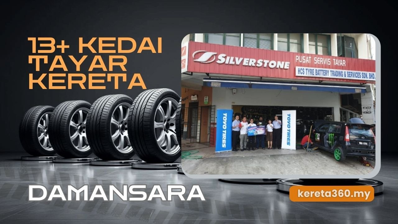 Kedai Tayar Kereta di Damansara