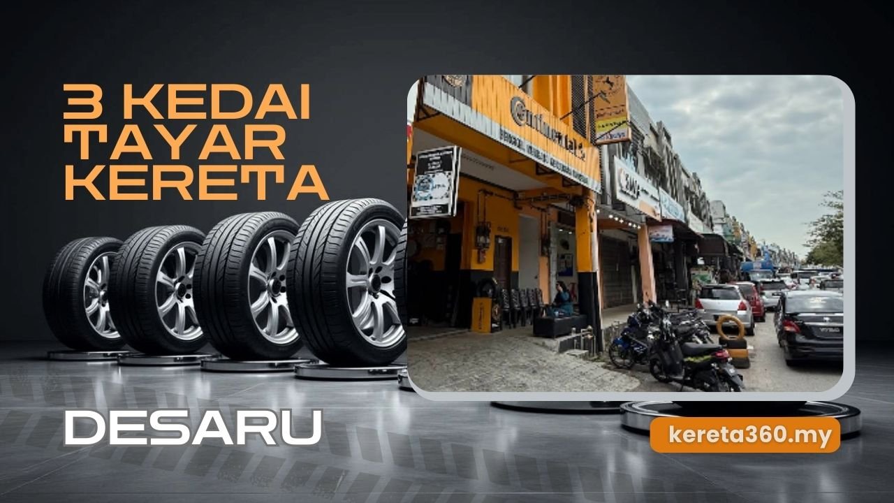 Kedai Tayar Kereta di Desaru