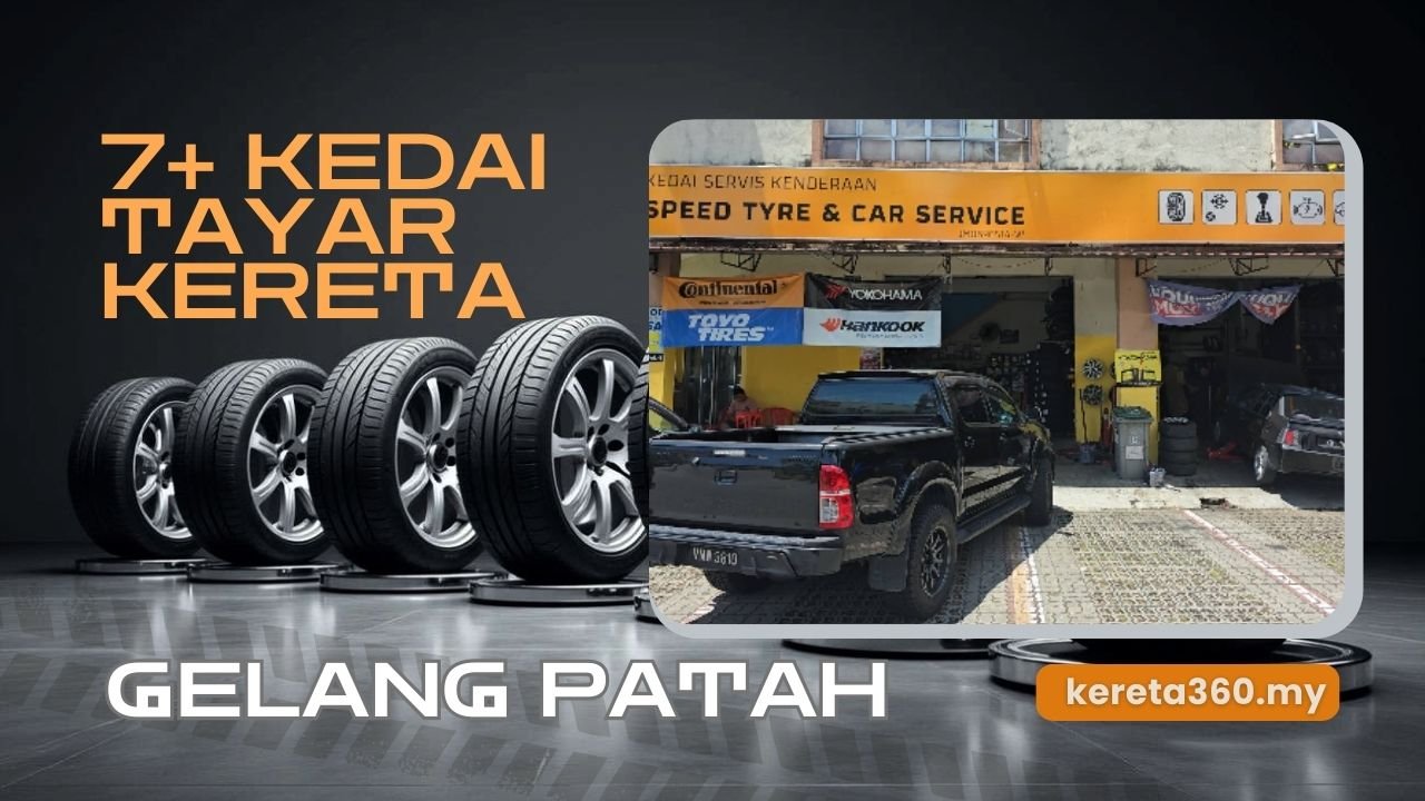 Kedai Tayar Kereta di Gelang Patah