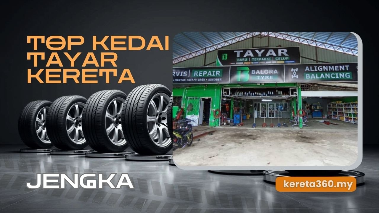 Kedai Tayar Kereta di Jengka