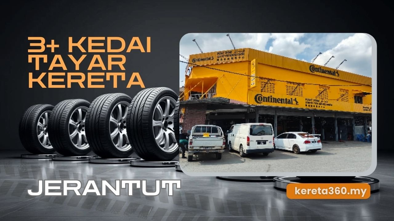 Kedai Tayar Kereta di Jerantut