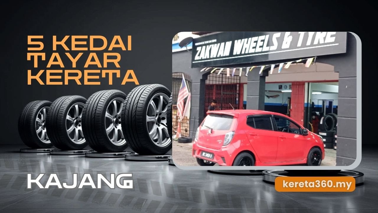 Kedai Tayar Kereta di Kajang