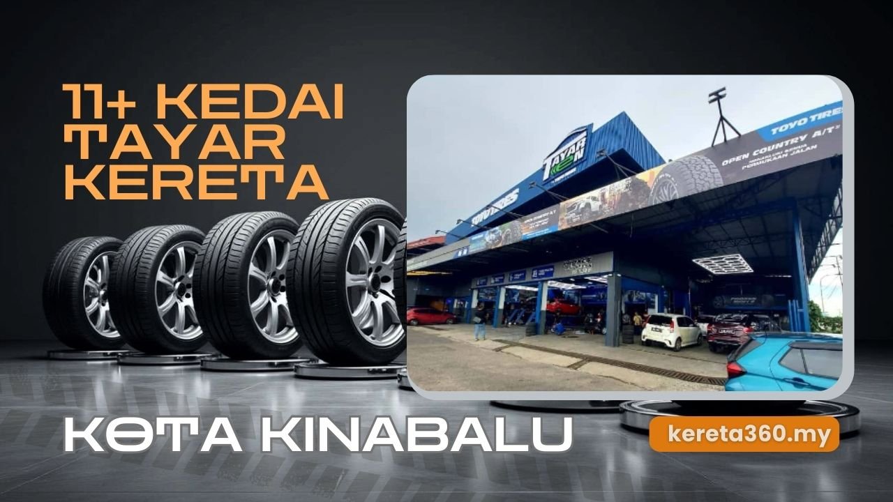 Kedai Tayar Kereta di Kota Kinabalu