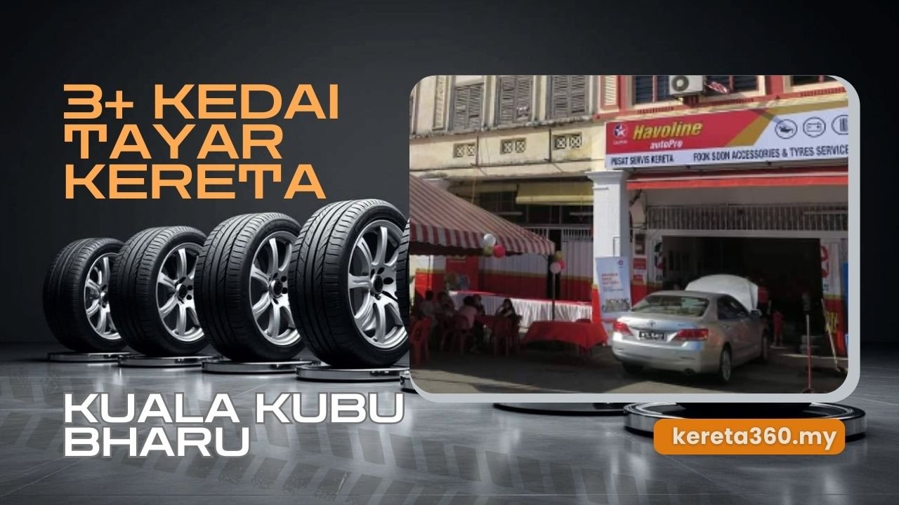 Kedai Tayar Kereta di Kuala Kubu Bharu