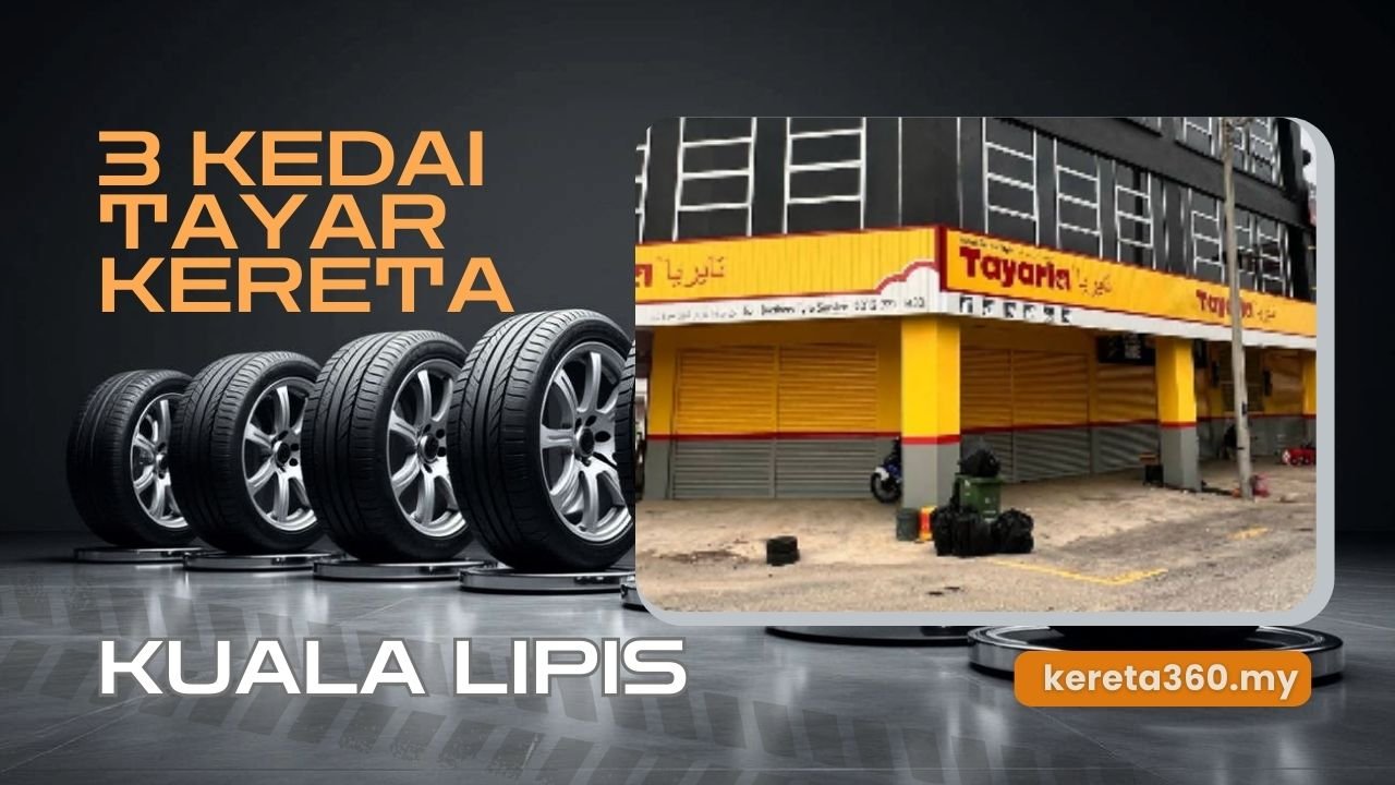 Kedai Tayar Kereta di Kuala Lipis