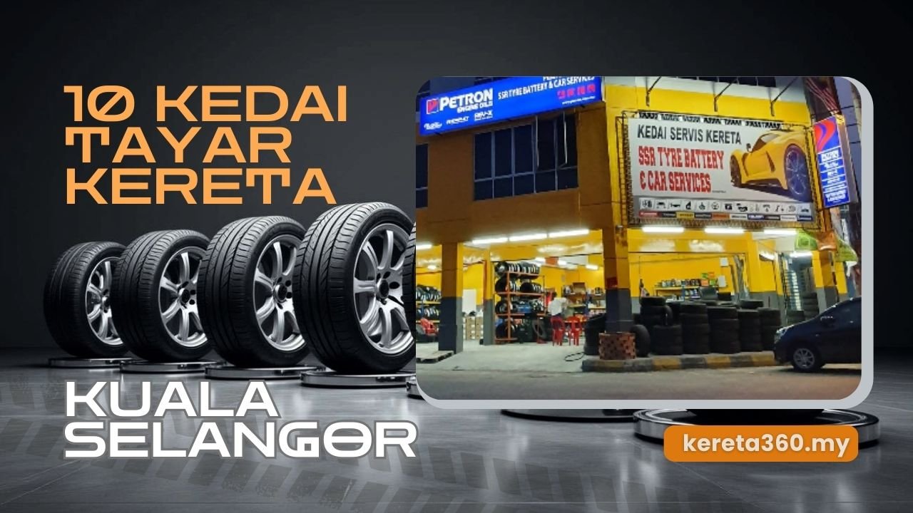 Kedai Tayar Kereta di Kuala Selangor