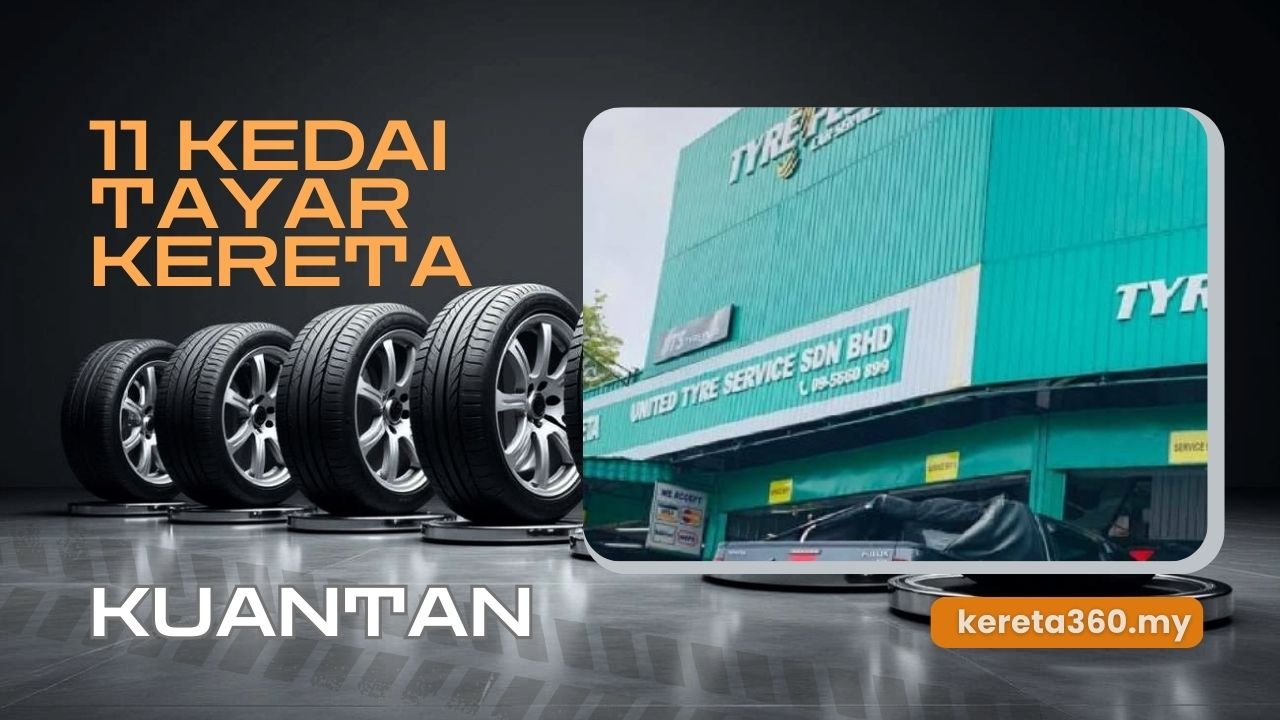 Kedai Tayar Kereta di Kuantan