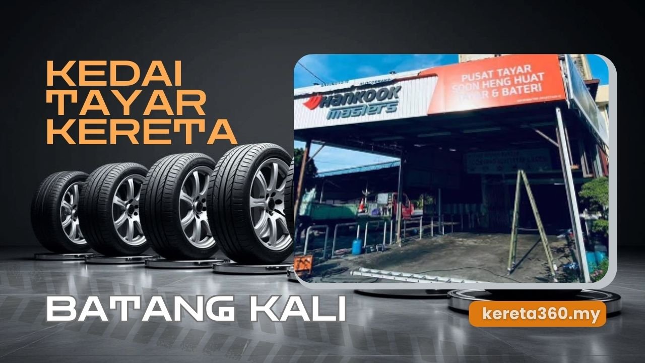 Kedai Tayar Kereta di Kukup