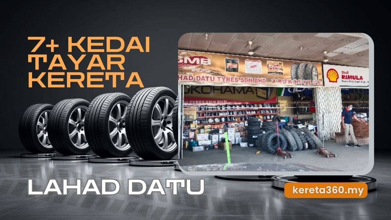Kedai Tayar Kereta di Lahad Datu