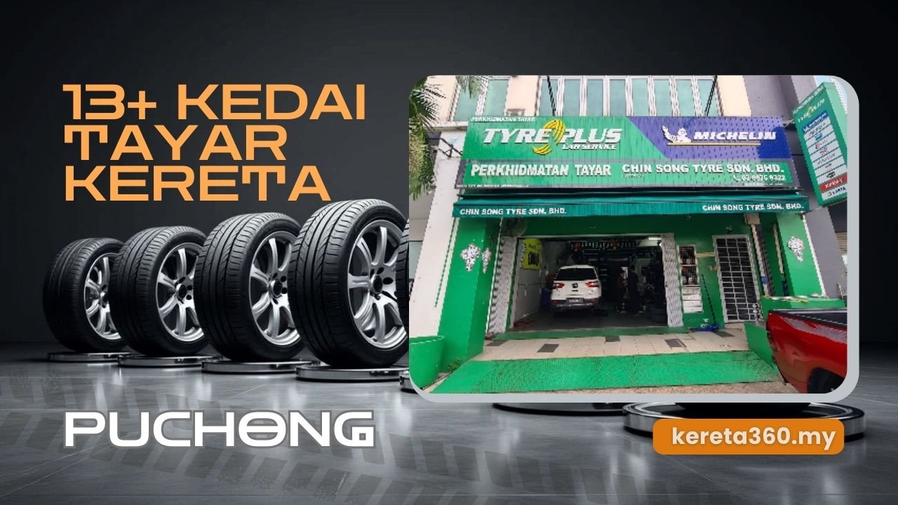Kedai Tayar Kereta di Puchong