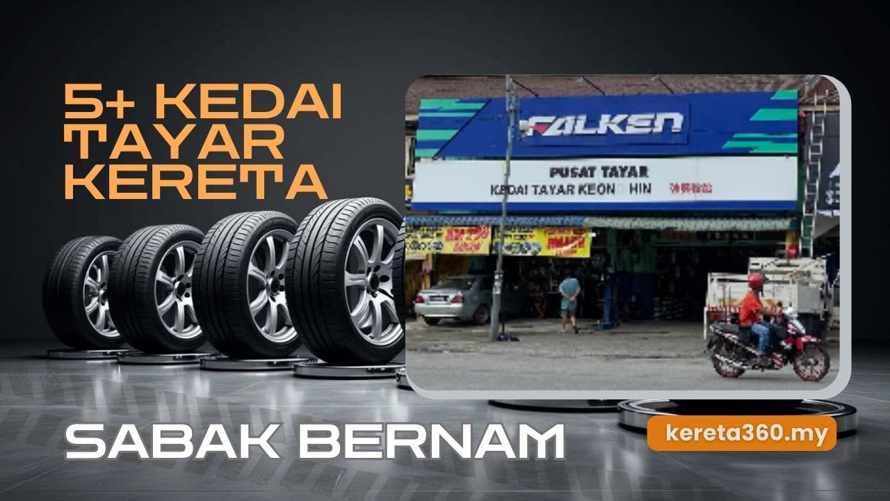 Kedai Tayar Kereta di Sabak Bernam