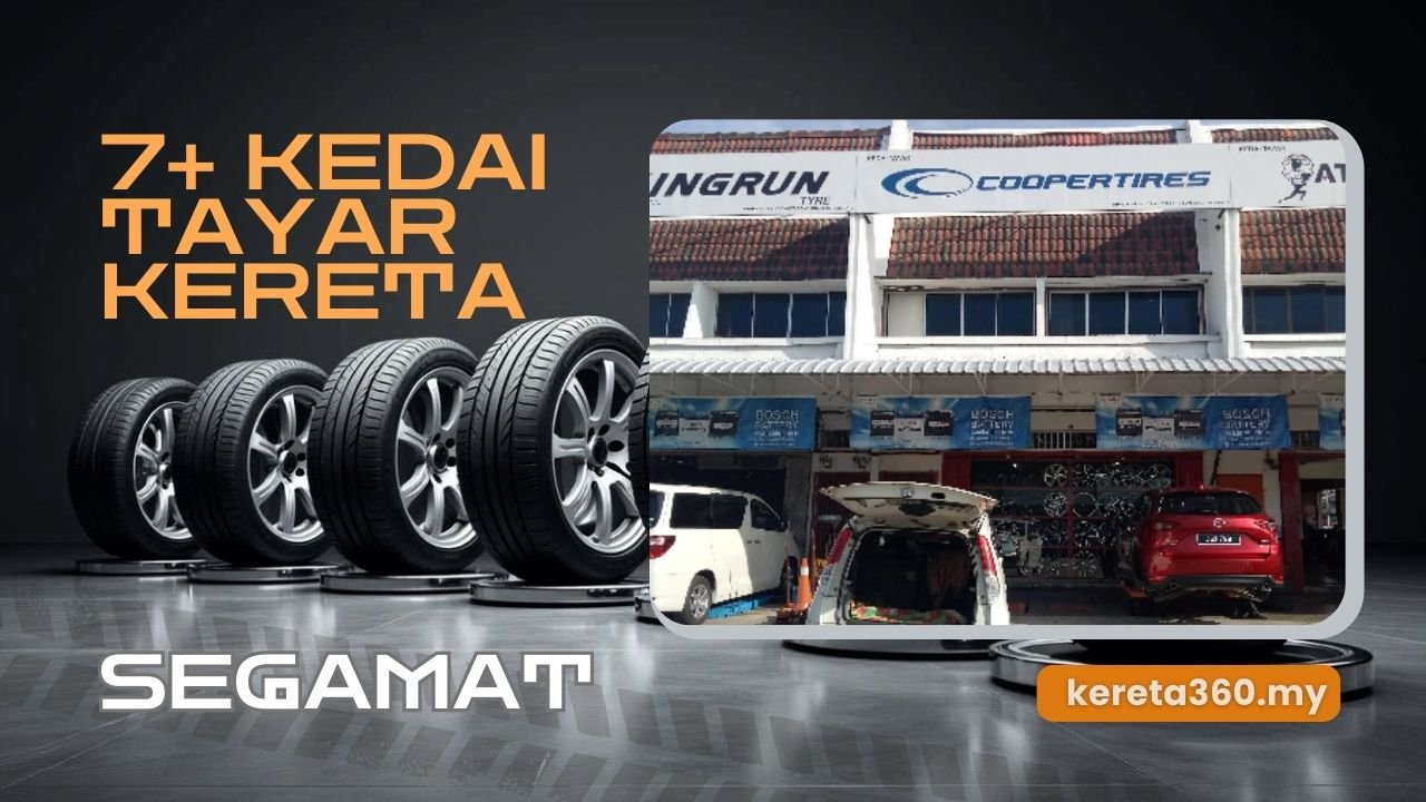 Kedai Tayar Kereta di Segamat