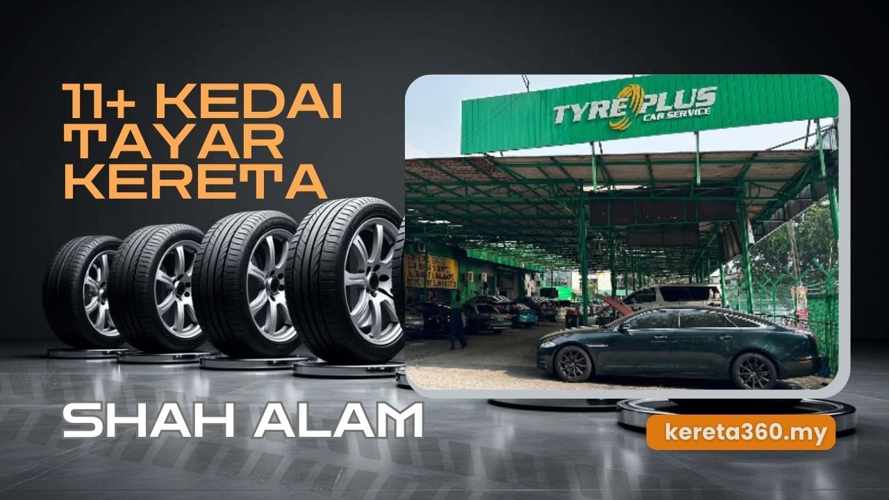 Kedai Tayar Kereta di Shah Alam