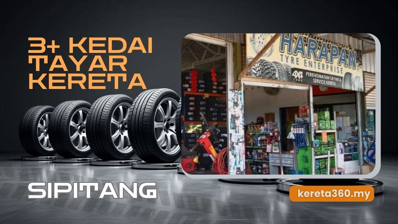 Kedai Tayar Kereta di Sipitang