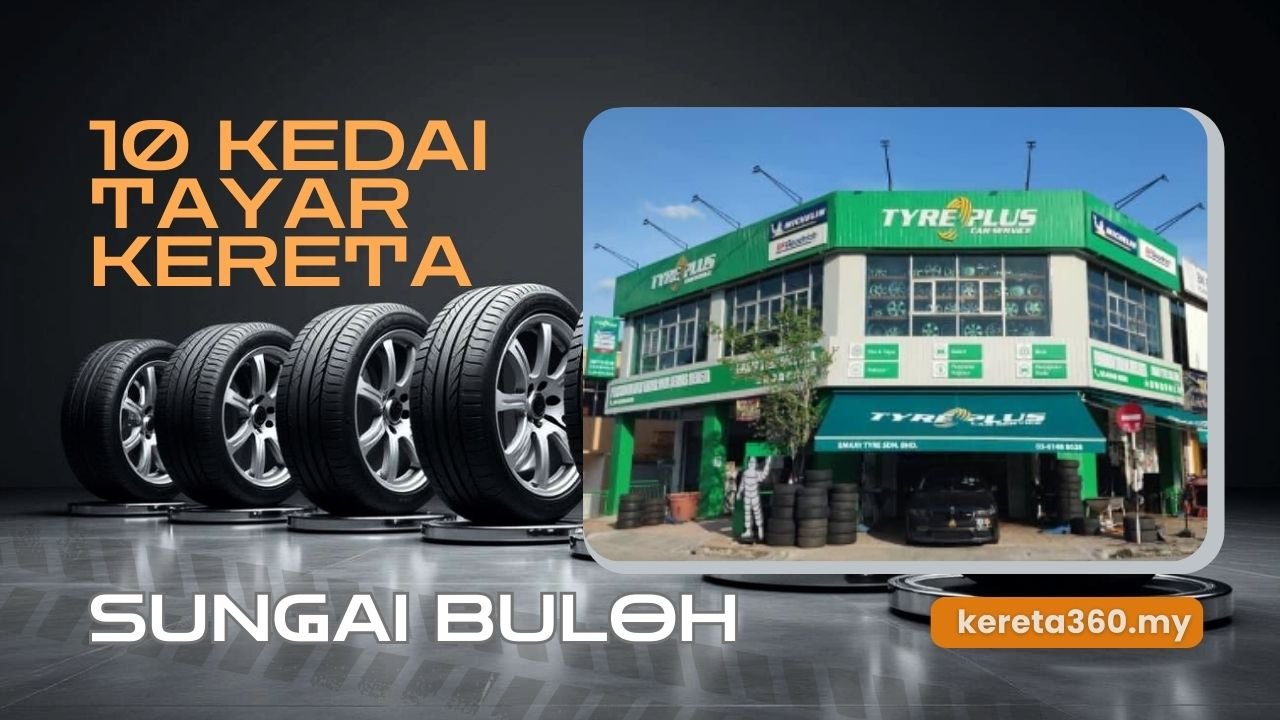 Kedai Tayar Kereta di Sungai Buloh