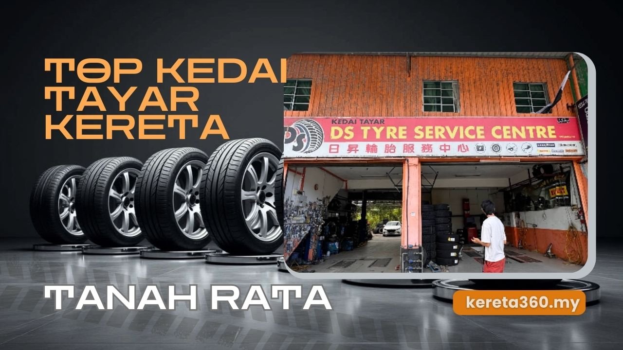 Kedai Tayar Kereta di Tanah Rata