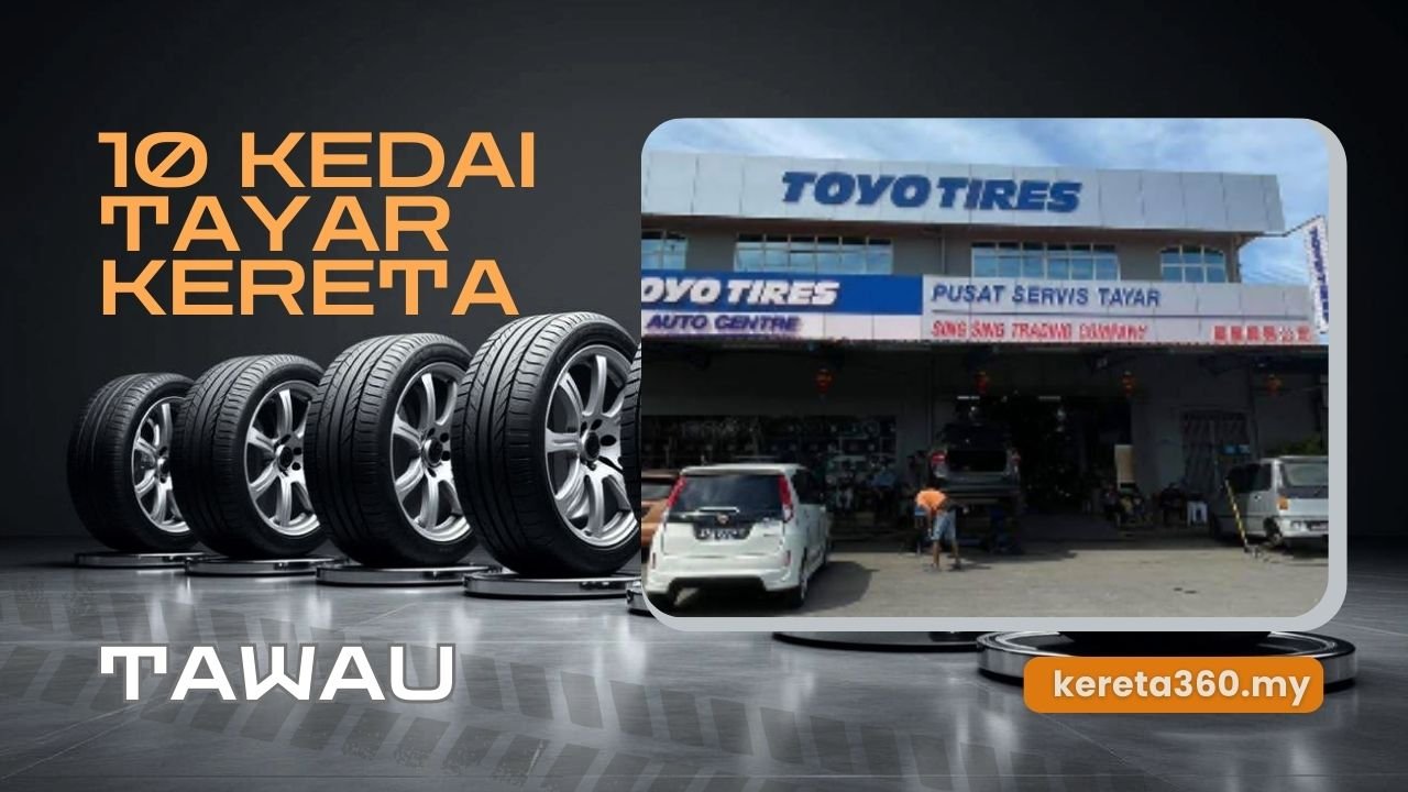 Kedai Tayar Kereta di Tawau