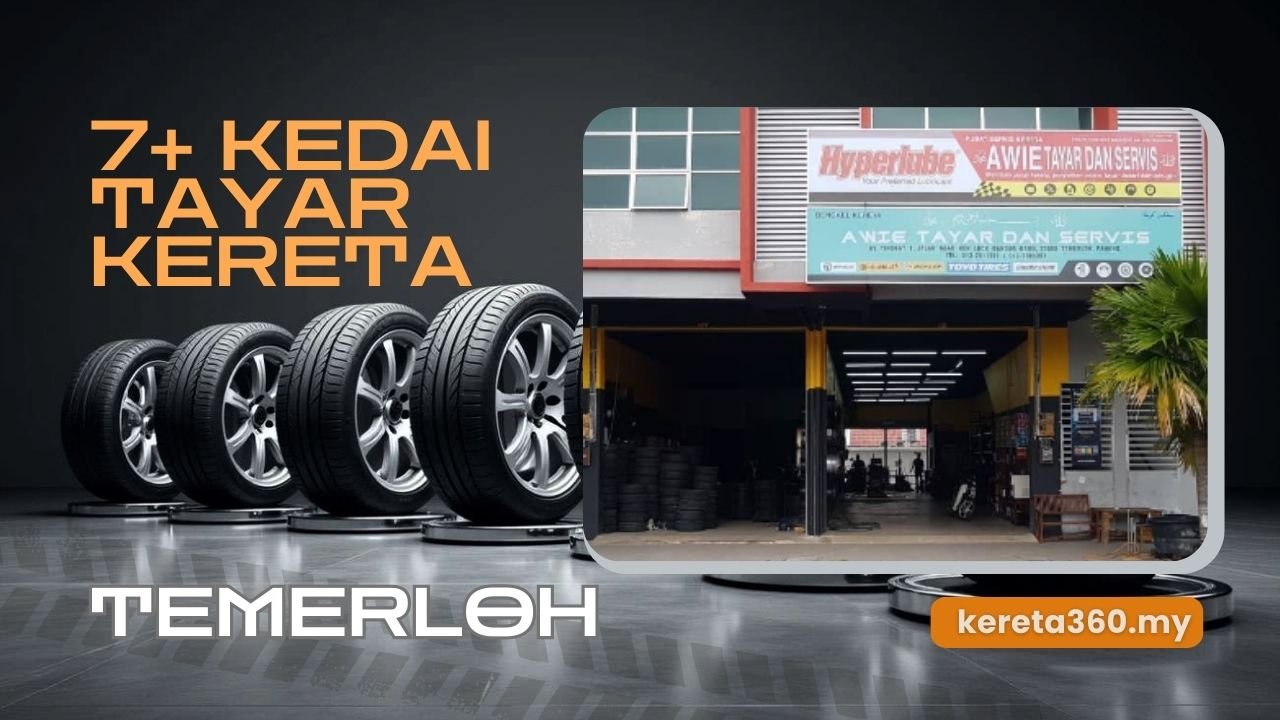 Kedai Tayar Kereta di Temerloh