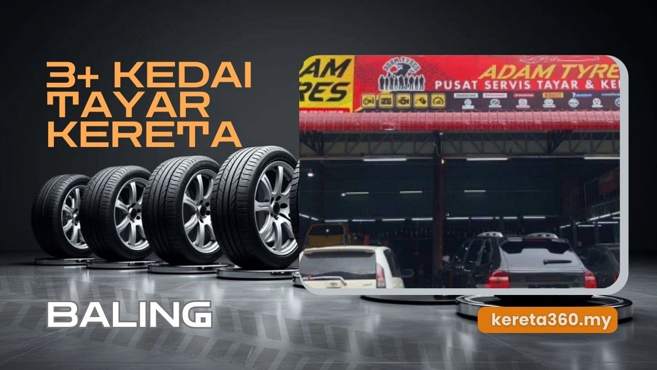 Kedai Tayar Kereta di Baling