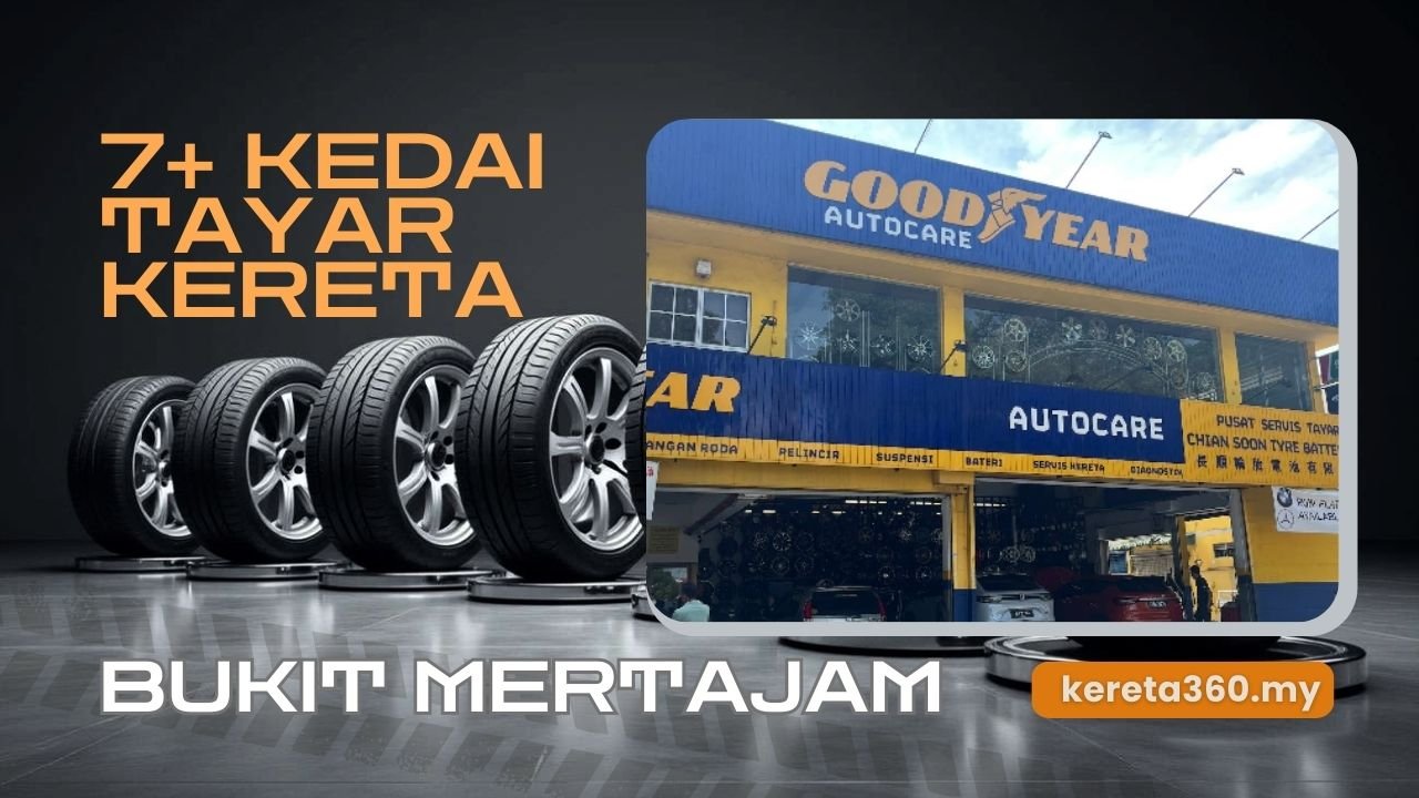 Kedai Tayar Kereta di Bukit Mertajam