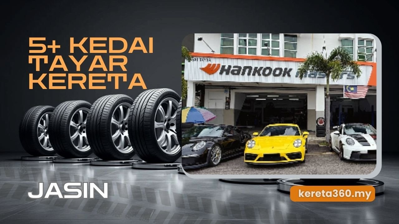 Kedai Tayar Kereta di Jasin