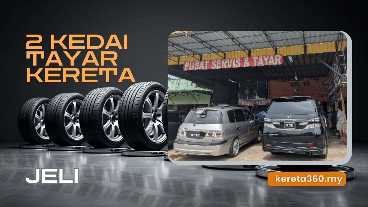 Kedai Tayar Kereta di Jeli