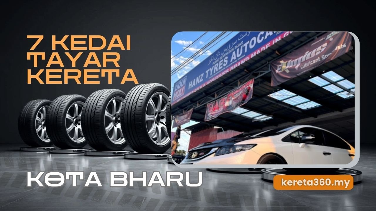 Kedai Tayar Kereta di Kota Bharu