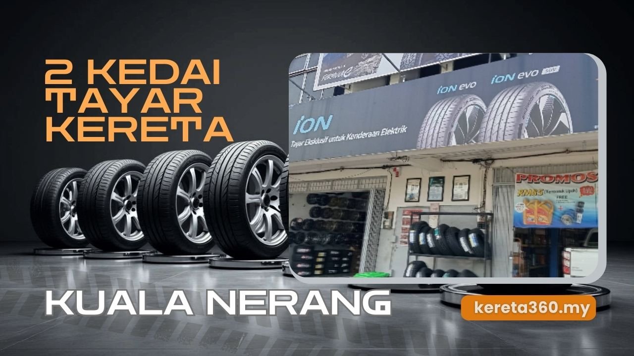 Kedai Tayar Kereta di Kuala Nerang