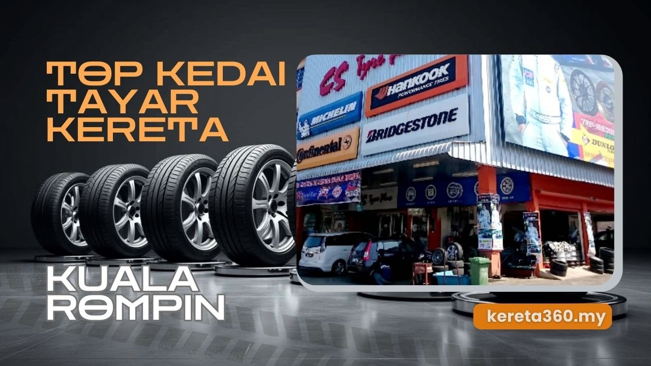 Kedai Tayar Kereta di Kuala Rompin