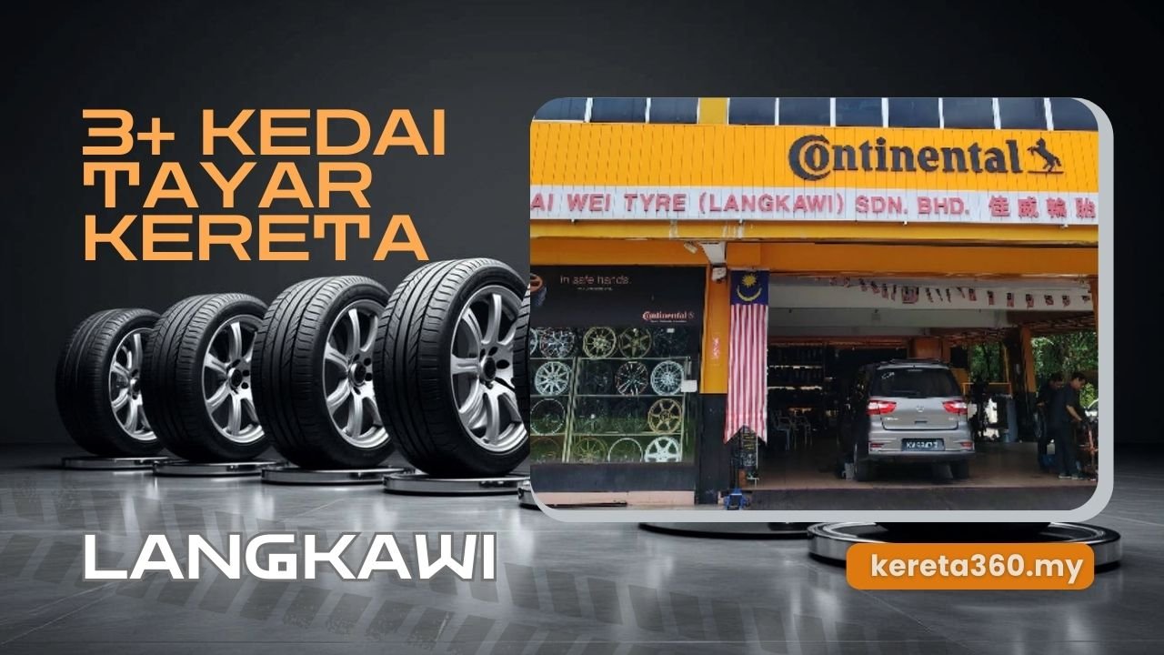 Kedai Tayar Kereta di Langkawi