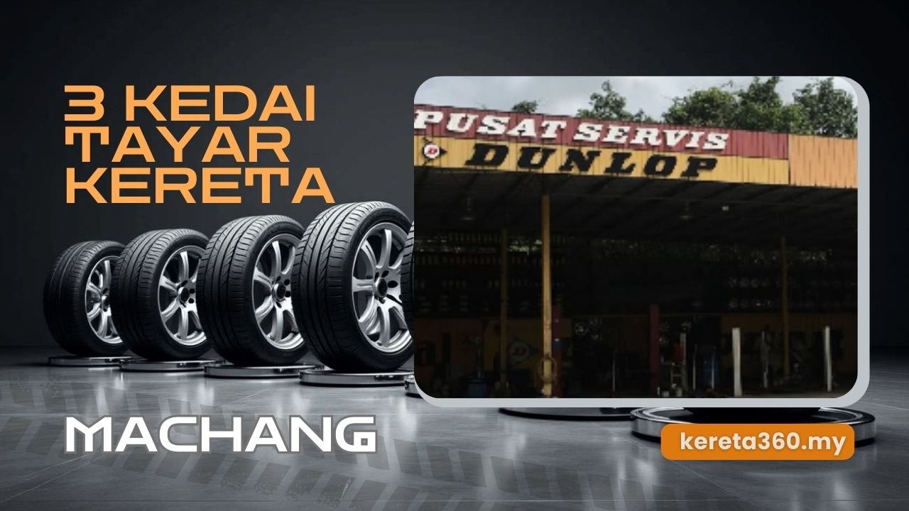 Kedai Tayar Kereta di Machang