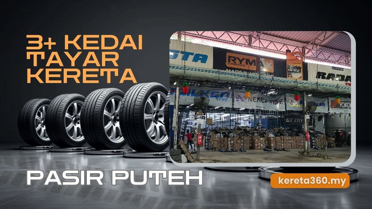 Kedai Tayar Kereta di Pasir Puteh