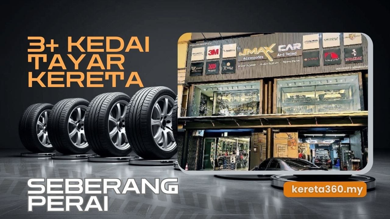 Kedai Tayar Kereta di Seberang Perai