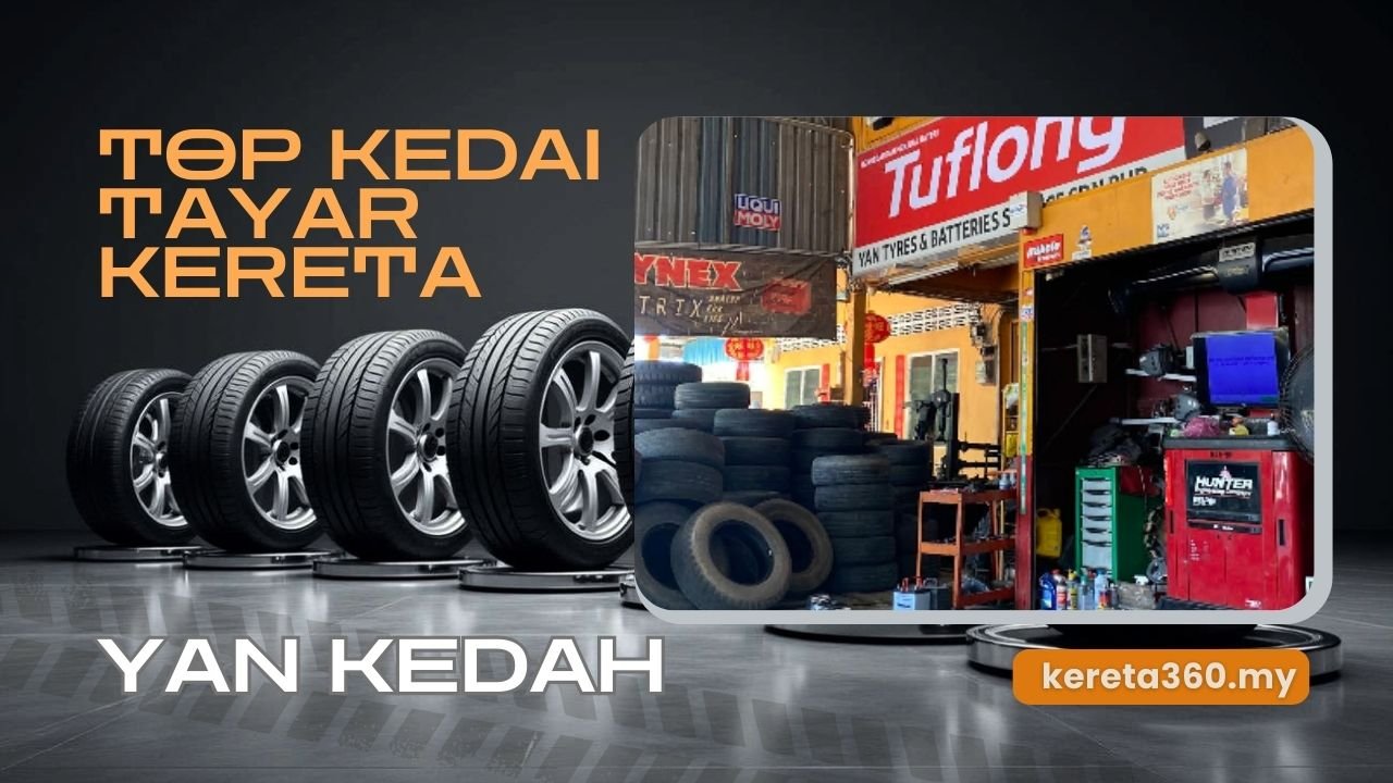 Kedai Tayar Kereta di Yan