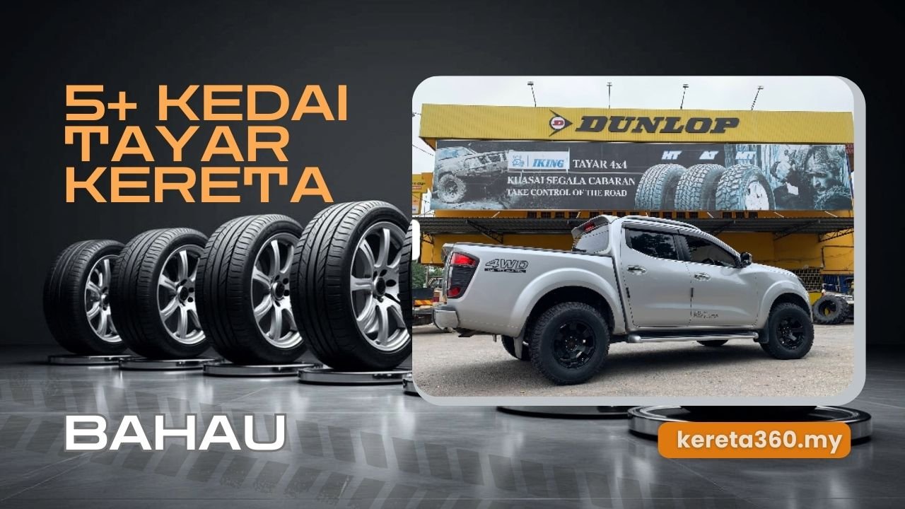 Kedai Tayar Kereta di Bahau