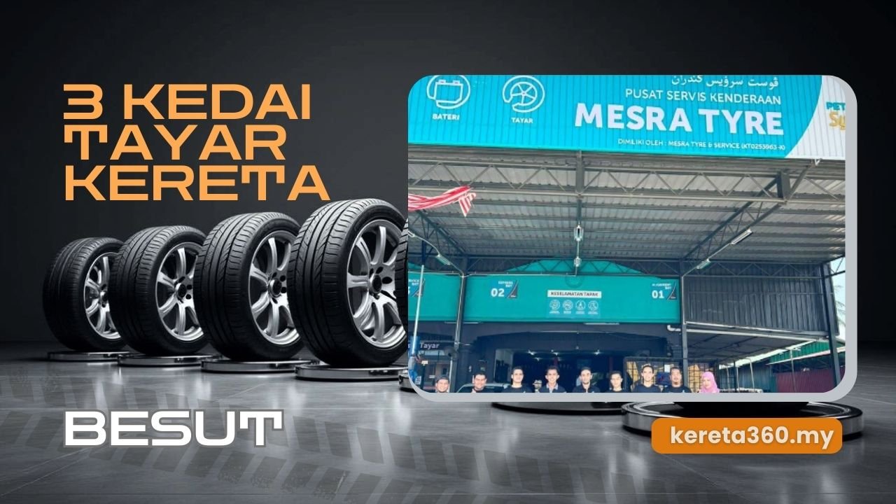 Kedai Tayar Kereta di Besut