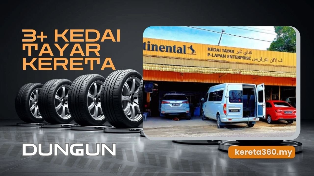 Kedai Tayar Kereta di Dungun
