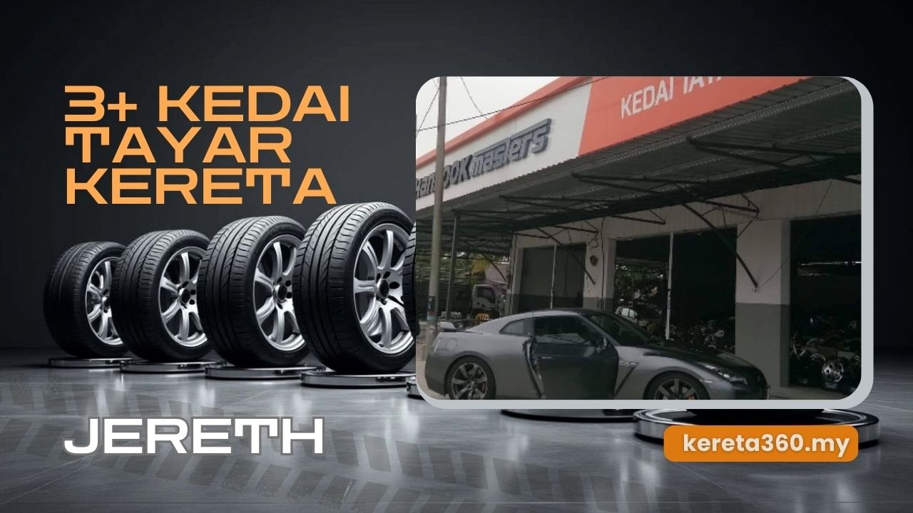 Kedai Tayar Kereta di Jerteh