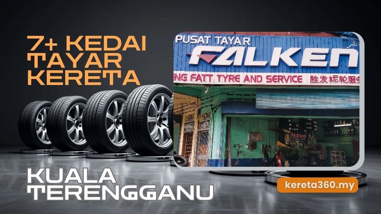 Kedai Tayar Kereta di Kuala Terengganu